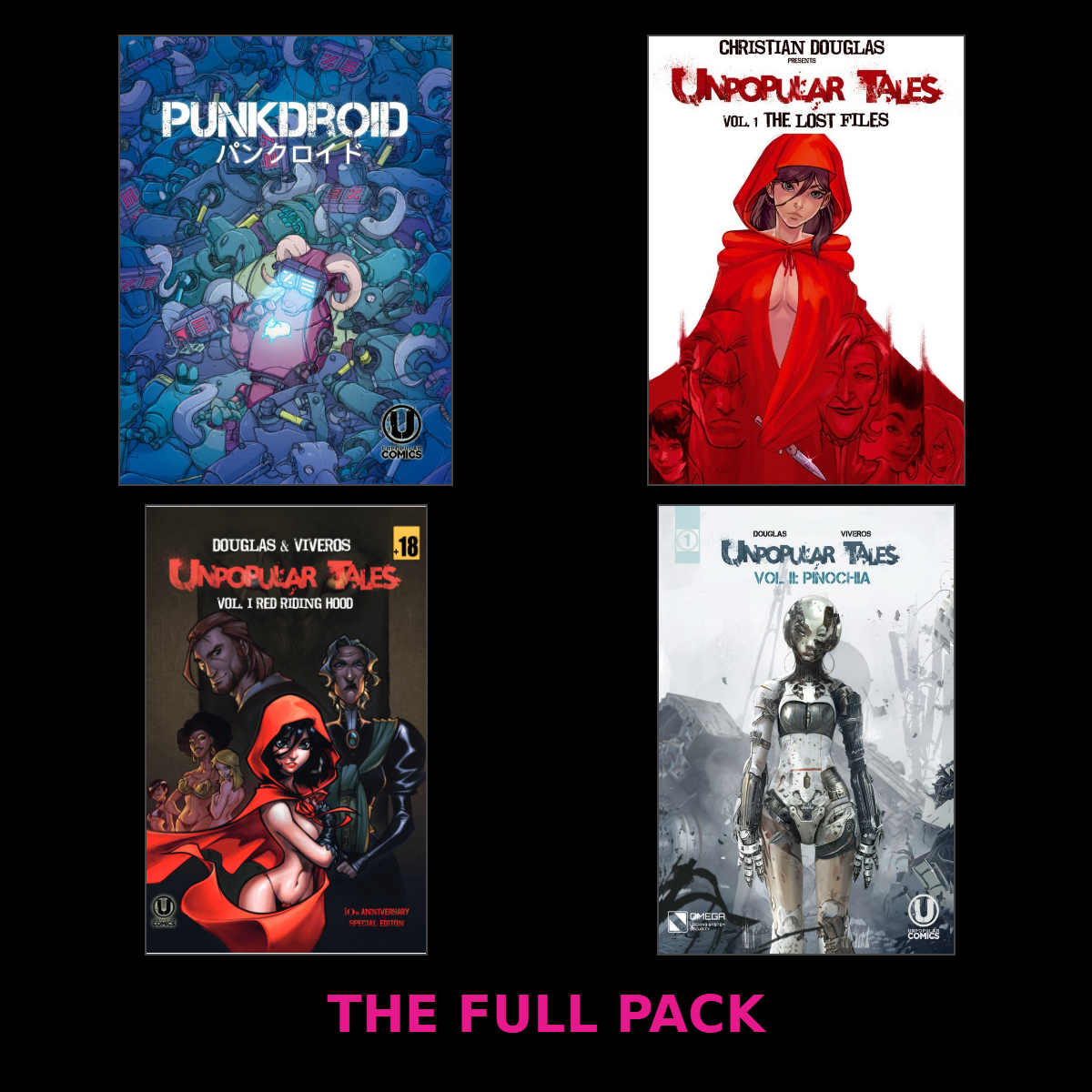 Full Pack — All 4 Books + Free Art Print